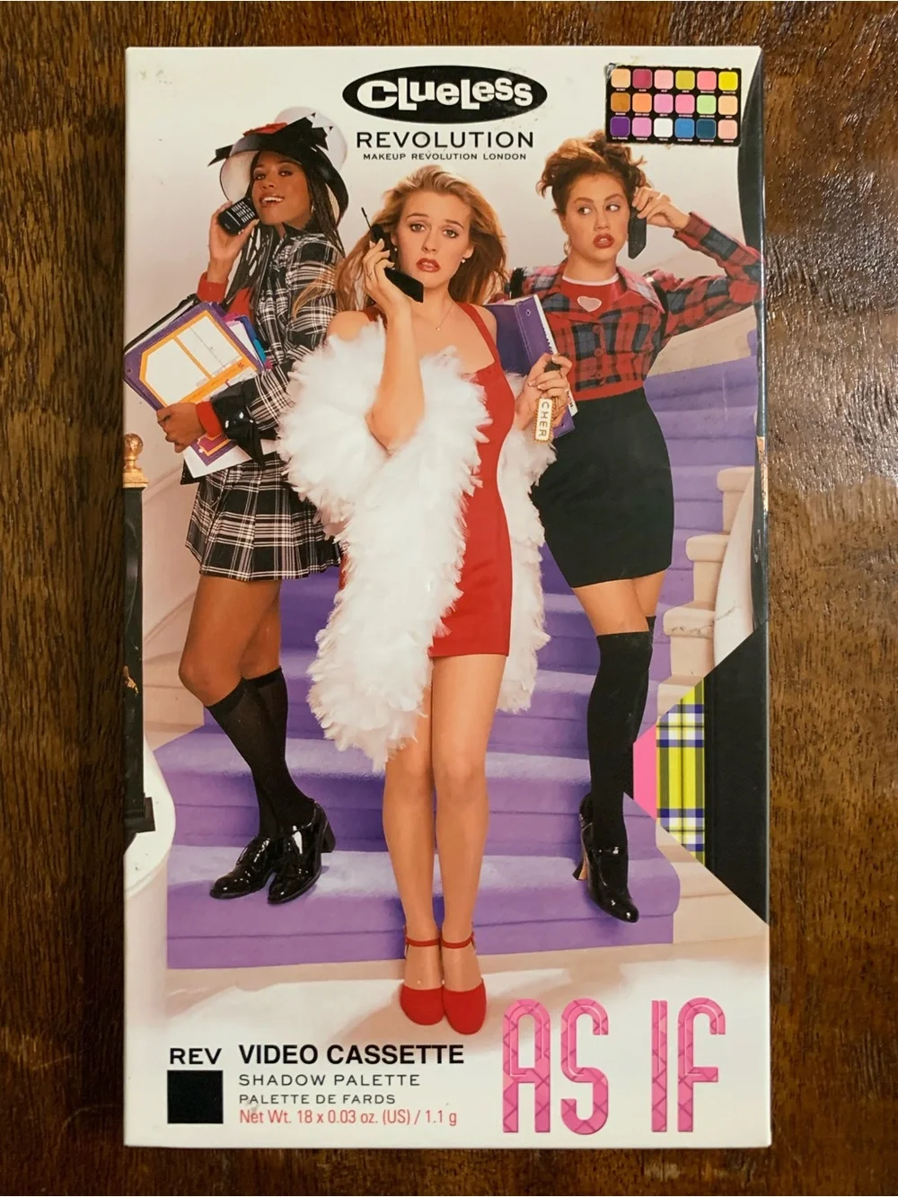 New Revolution Beauty x Clueless As If & Tai 2pc Eyeshadow Palette Set